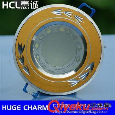 中山市惠诚照明电器厂 专业打造高品质2.5寸3W一体化LED贴片筒灯